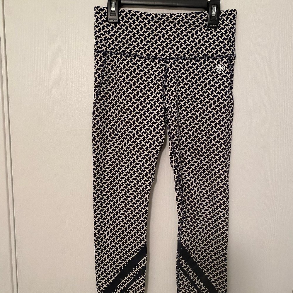 Tory Sport High Rise printed weightless 7/8 legging